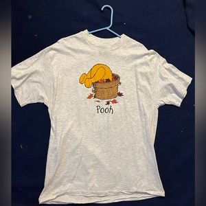 Vintage Disney Winnie the Pooh TShirt gray L